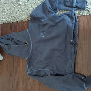 Champion medium cropped reverse weave hoodie